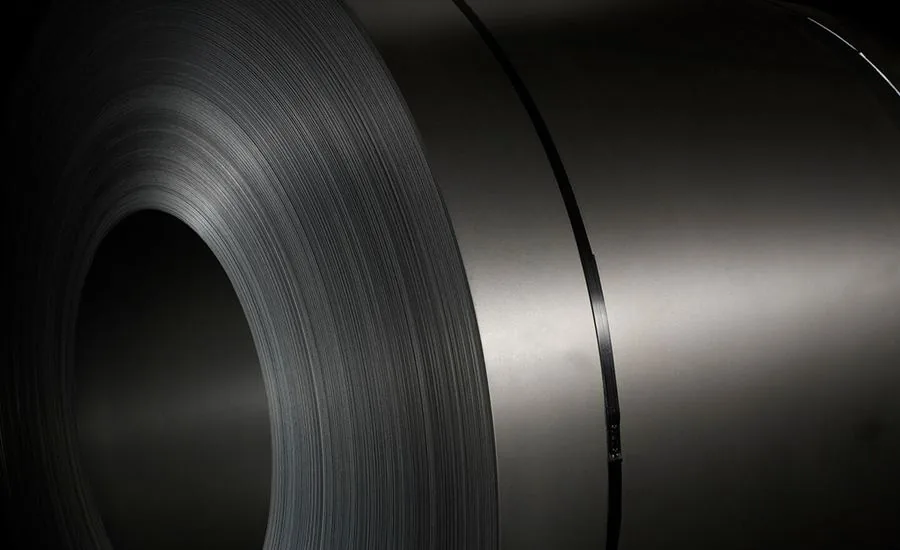 Coiled steel product